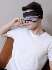 MDOG Hit Color Elastic Strap Silk Sleep Mask