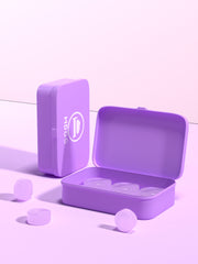 Purple Grape Waterproof Reusable Silicone Earplugs 3 Pairs NRR 25dB