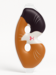 MDOG Cute Kitty Cooling & Warm Gel Eye Mask for Puffy Eyes