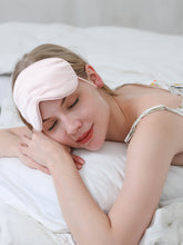 Solid Color Adjustable Drawstring Silk Sleep Mask