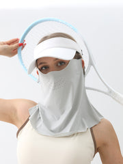 MDOG Cooling Ice Silk Sun Mask Full Face & Neck UV Protection UPF50+