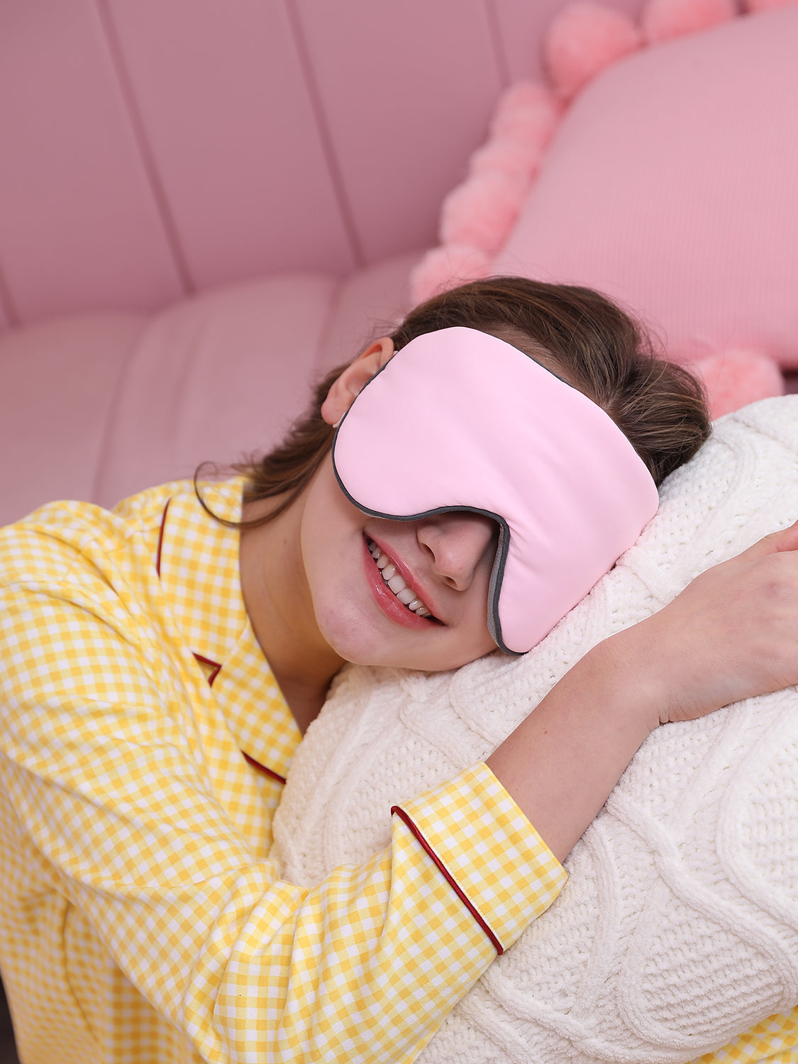 MDOG Double-sided Travel Sleep Mask One Side Warm Another Cool