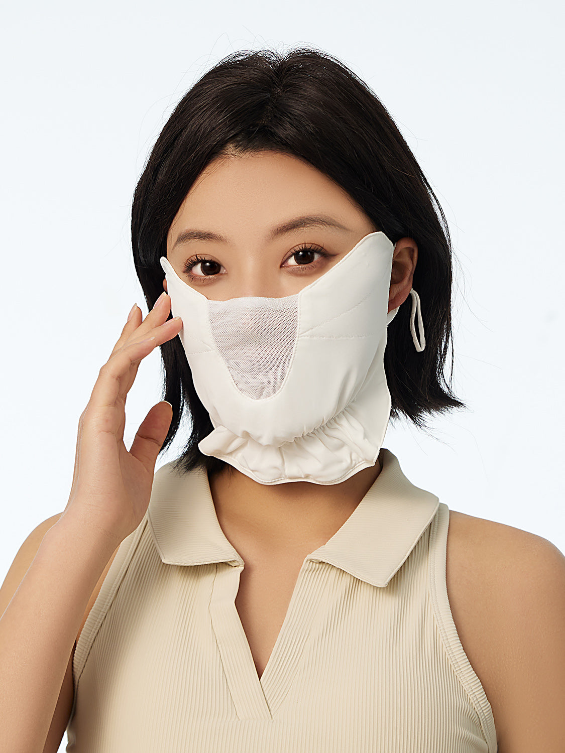 MDOG Breathable Ice Silk Sun Protective Face Mask UPF200+