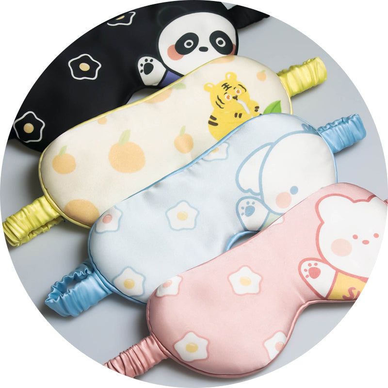 Mdog Cute Animal Kids Silk Sleep Mask – MDOG