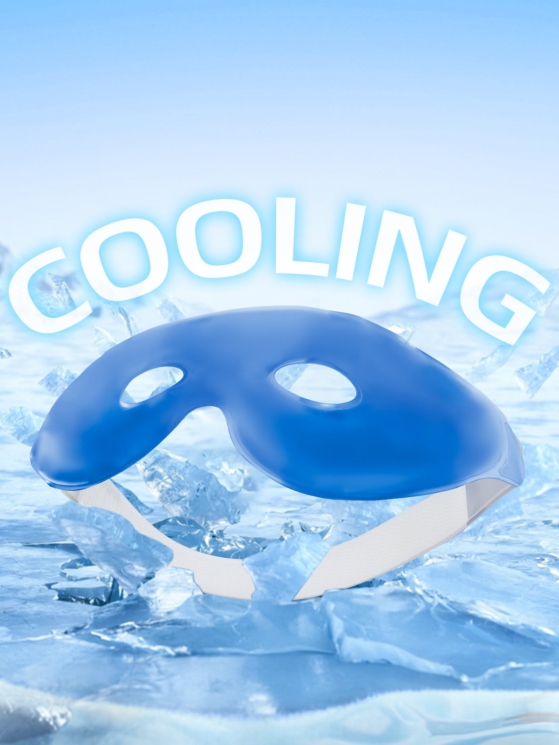 MDOG Cooling & Warm Gel Eye Mask for Puffy Eyes