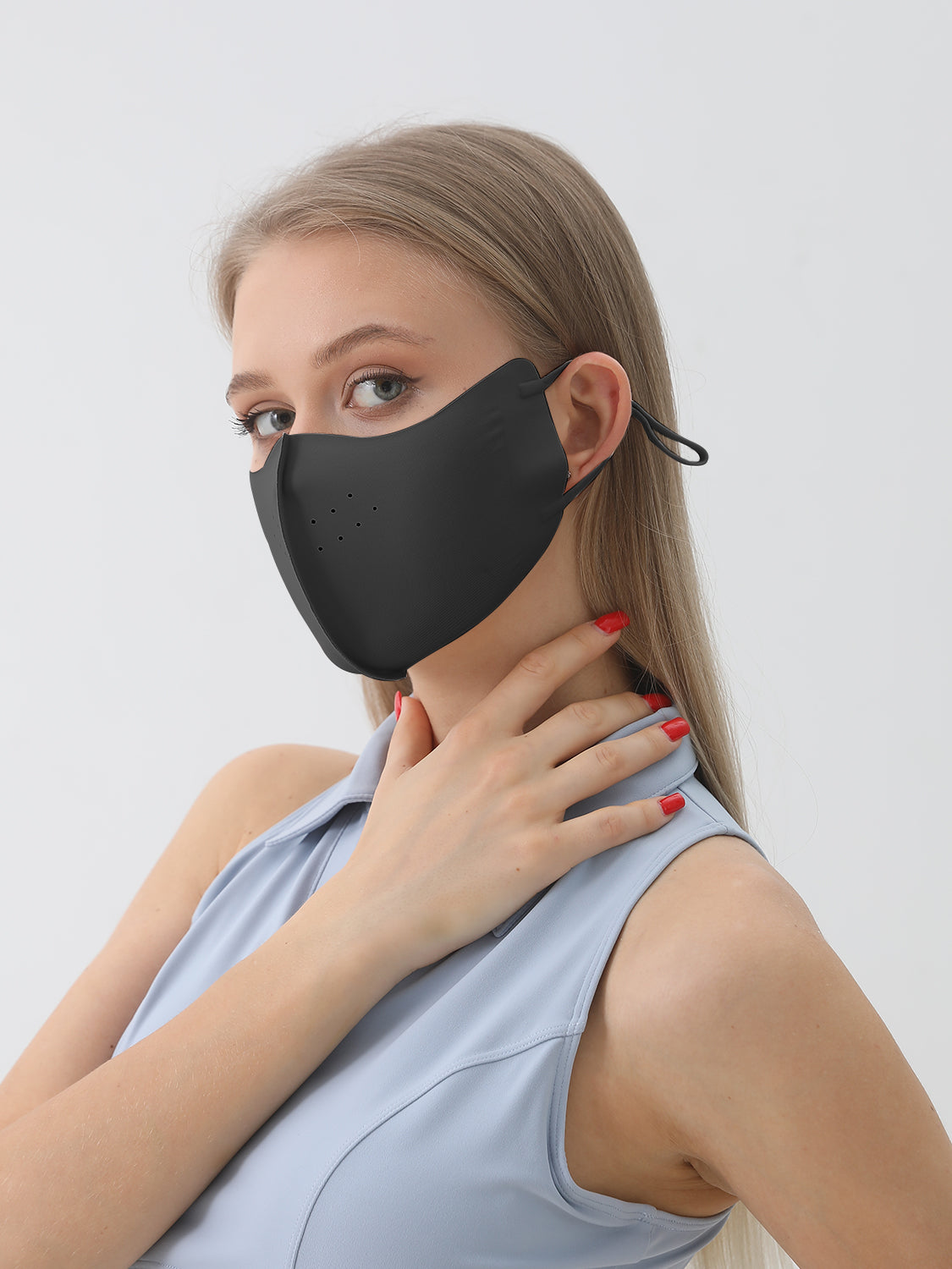 MDOG Ultra-Thin Ice Silk Face Mask for Summer Outdoor UPF300+
