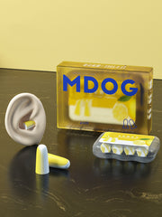 MDOG Lemon Soft Foam Earplugs 2 Pairs