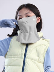 MDOG Winter Windproof Fleece Face Mask Neck Warmer for Kids