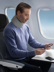 MDOG U-shaped Velcro Memory Foam Travel Pillow