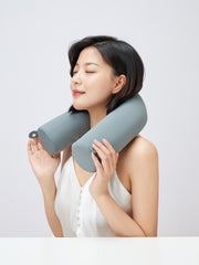 MDOG U-shaped Ice Silk Memory Foam Travel Pillow