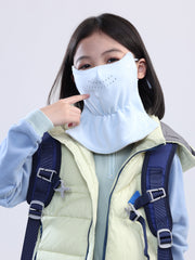 MDOG Winter Windproof Fleece Face Mask Neck Warmer for Kids