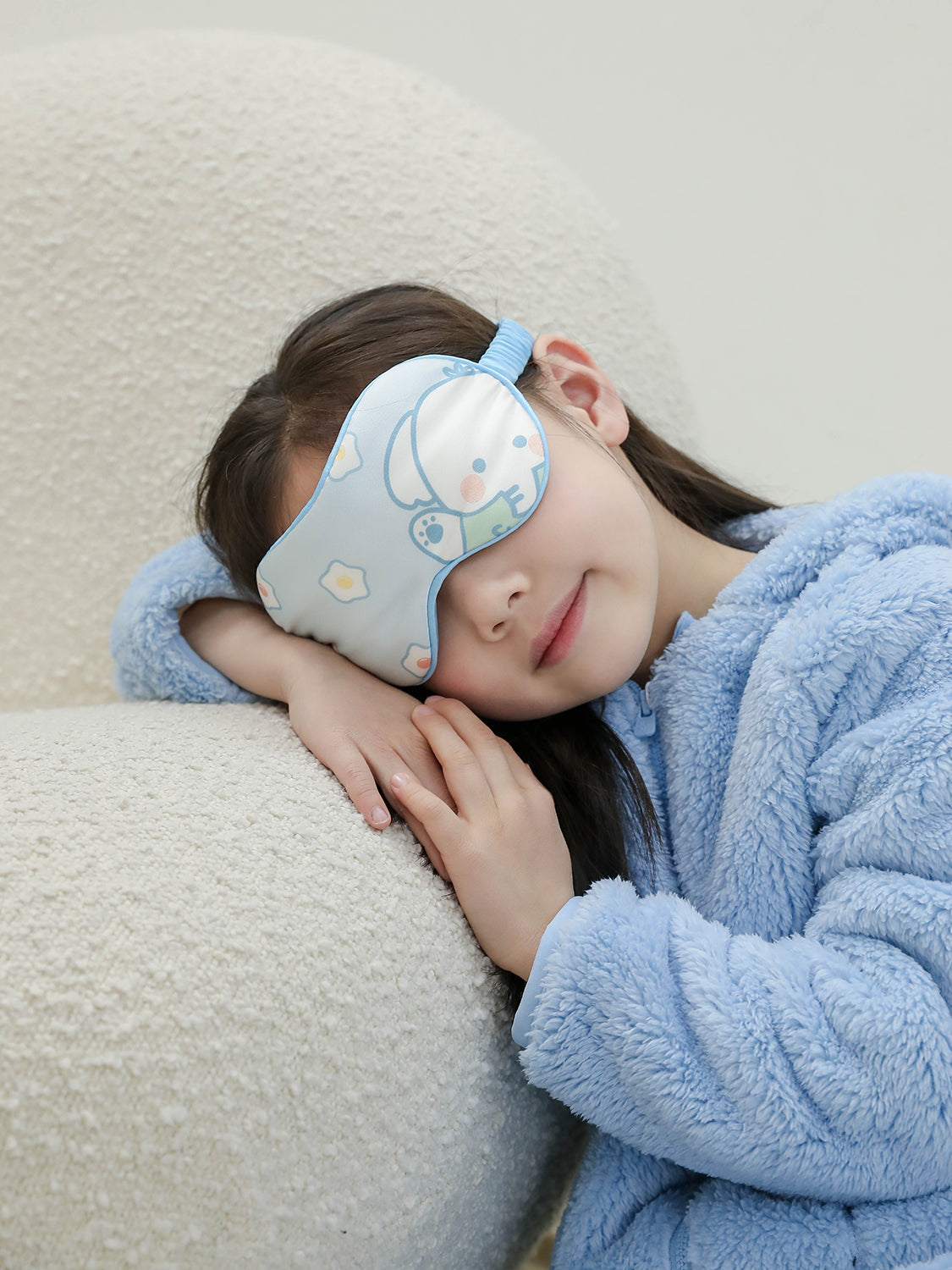 MDOG Cute Animal Kids Silk Sleep Mask