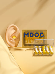 MDOG Lemon Soft Foam Earplugs 5 Pairs