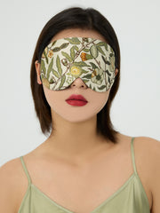 MDOG Pomegranate FLower Ultra Thin Silk Sleep Mask