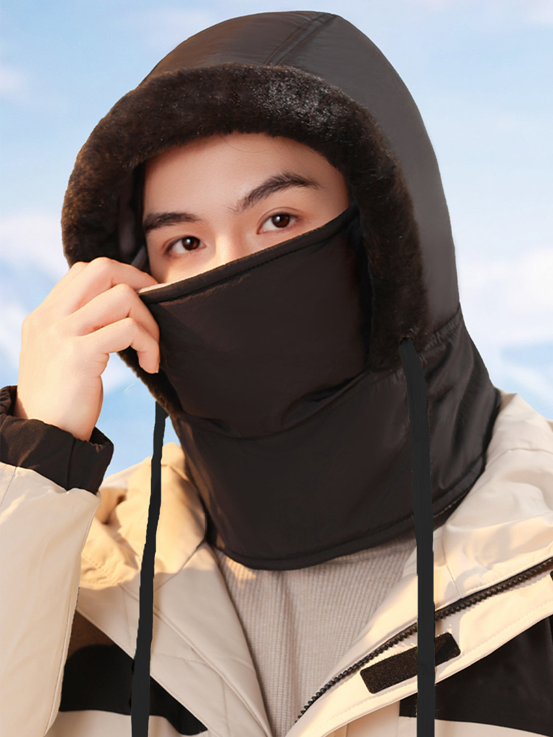 Winter Waterproof Thickened Balaclava for Women Men