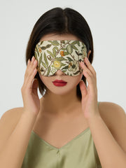 MDOG Pomegranate FLower Ultra Thin Silk Sleep Mask