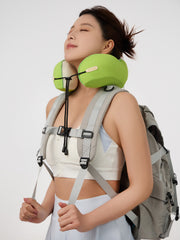 MDOG U-shaped Drawstring Travel Pillow